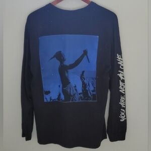 Xxxtentacion 2019 Bad Vibes Forever Merch Black Long Sleeve Graphic Size Large